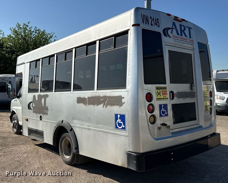 image for item EJ3618 2013 Chevrolet Express G4500 shuttle bus