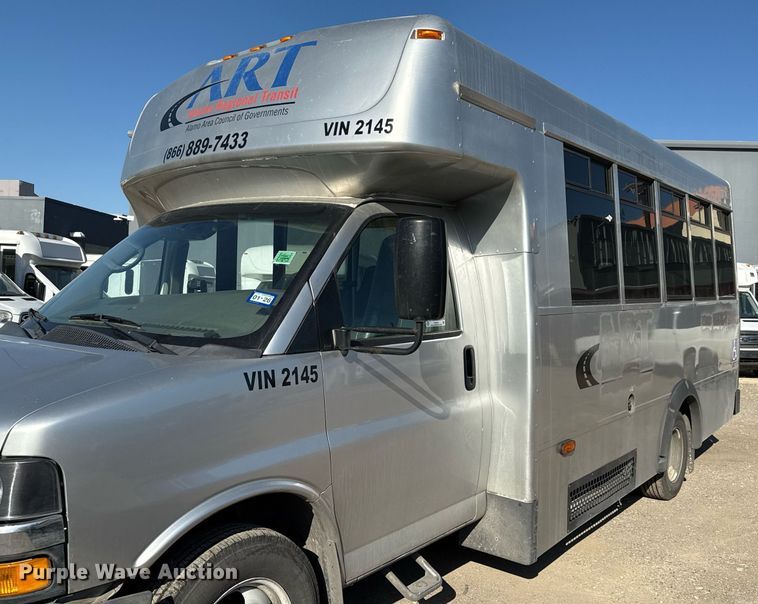 image for item EJ3618 2013 Chevrolet Express G4500 shuttle bus