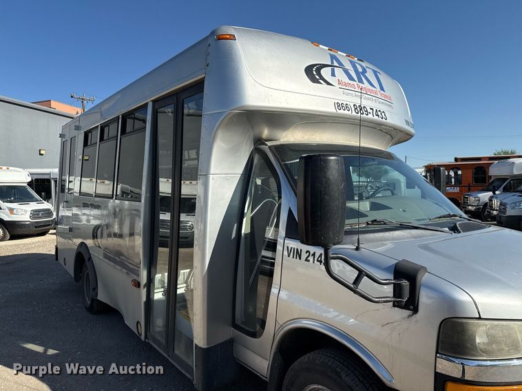 image for item EJ3618 2013 Chevrolet Express G4500 shuttle bus
