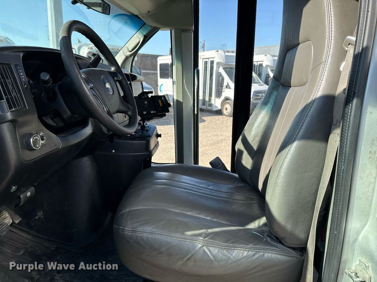 image for item EJ3618 2013 Chevrolet Express G4500 shuttle bus