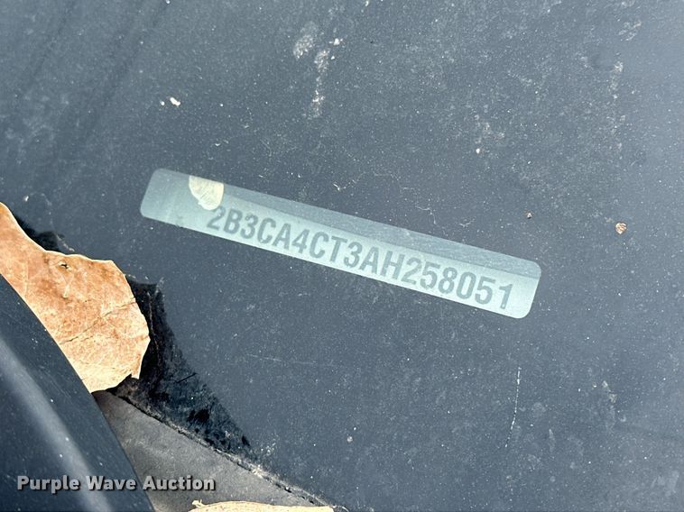 image for item EJ8510 2010 Dodge Charger 