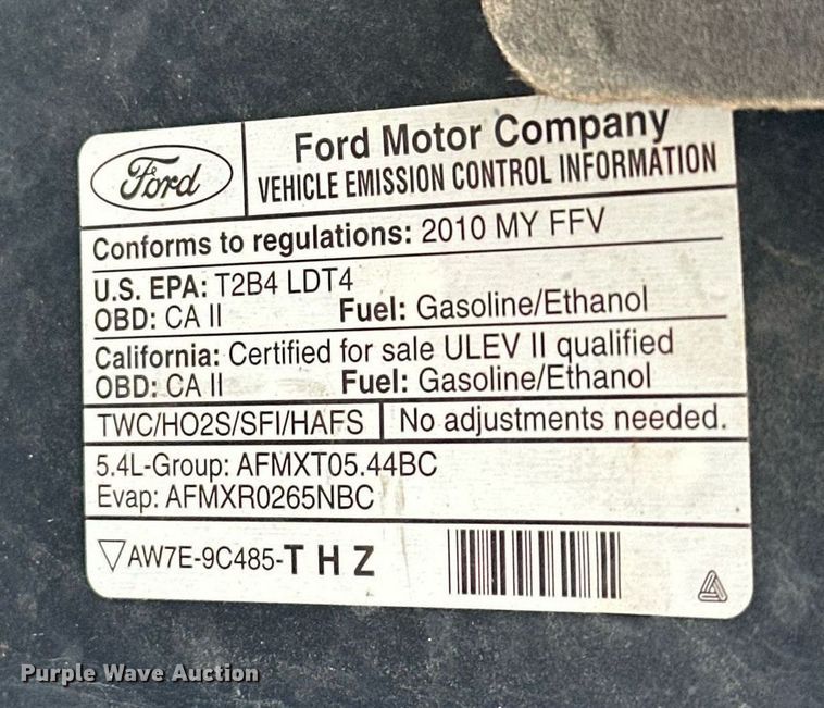 image for item EJ8536 2010 Ford Expedition XLT SUV