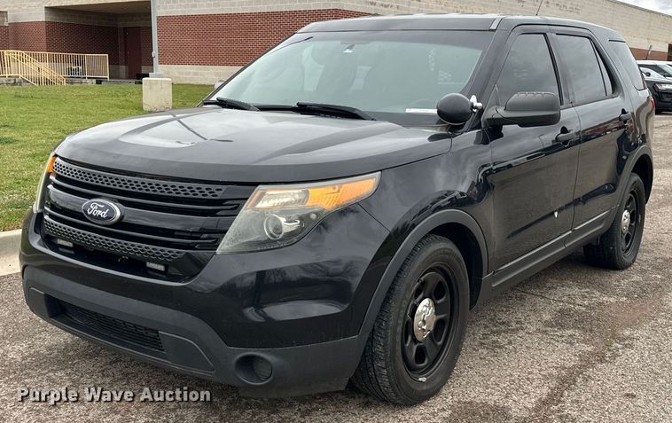 image for item EJ8538 2015 Ford Explorer Police Interceptor SUV