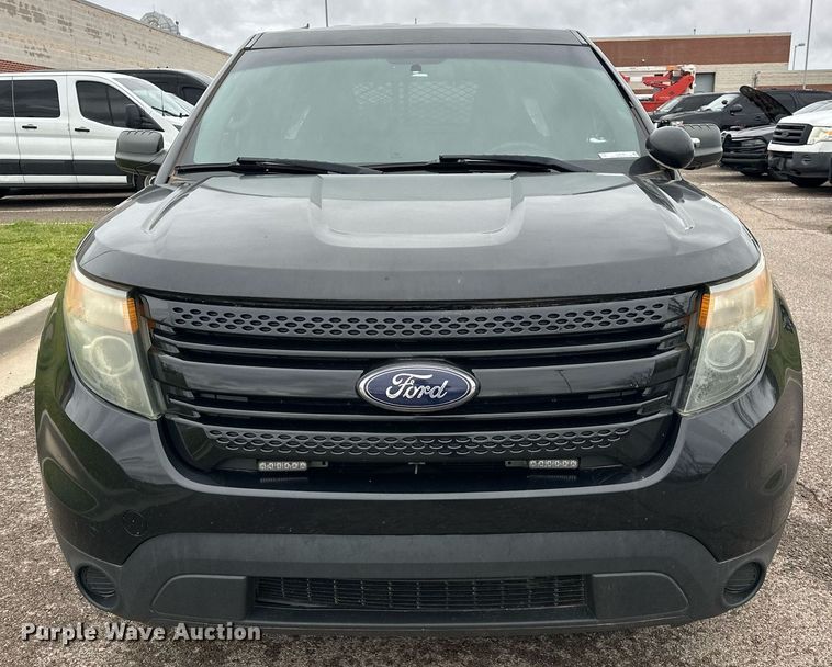 image for item EJ8538 2015 Ford Explorer Police Interceptor SUV