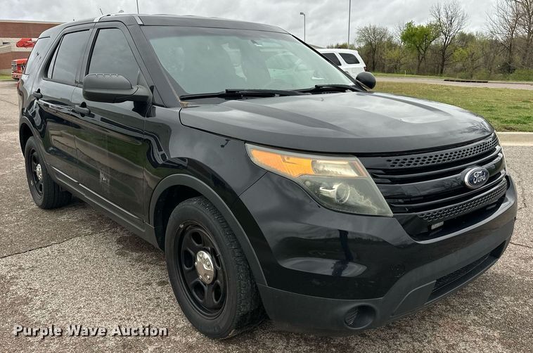 image for item EJ8538 2015 Ford Explorer Police Interceptor SUV