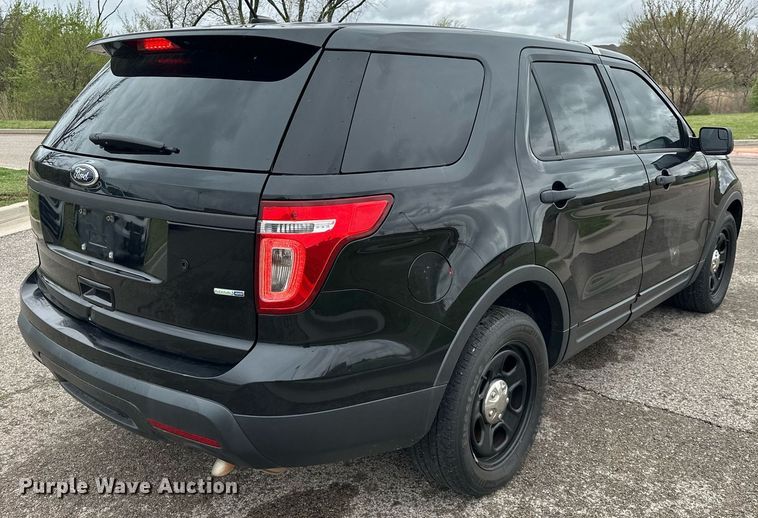 image for item EJ8538 2015 Ford Explorer Police Interceptor SUV