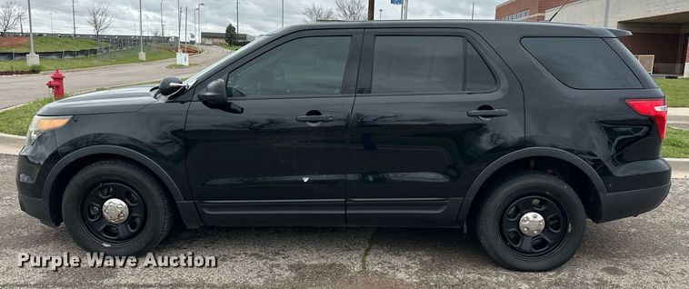 image for item EJ8538 2015 Ford Explorer Police Interceptor SUV