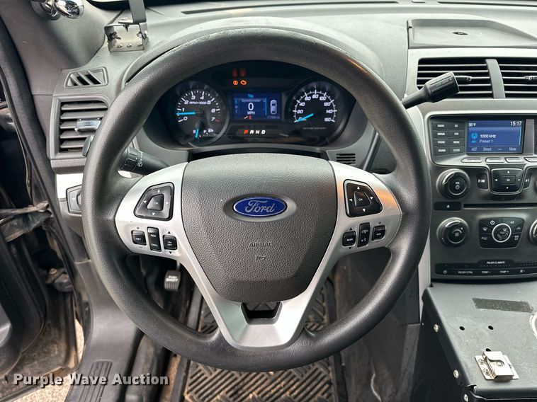 image for item EJ8538 2015 Ford Explorer Police Interceptor SUV