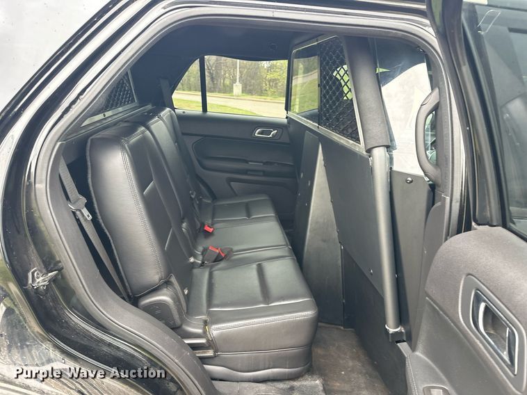 image for item EJ8538 2015 Ford Explorer Police Interceptor SUV