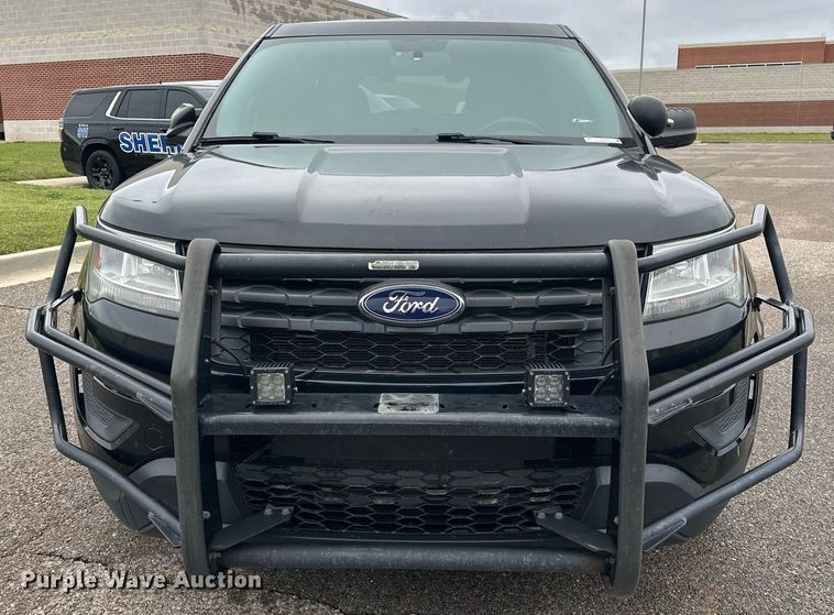 image for item EJ8545 2017 Ford Explorer Police Interceptor SUV