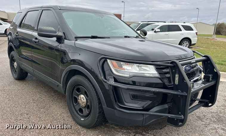 image for item EJ8545 2017 Ford Explorer Police Interceptor SUV