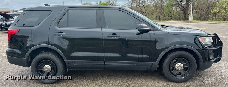 image for item EJ8545 2017 Ford Explorer Police Interceptor SUV