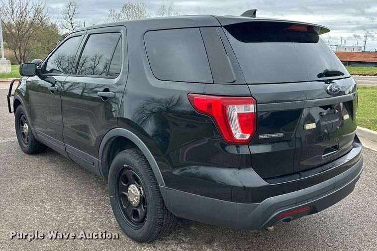 image for item EJ8545 2017 Ford Explorer Police Interceptor SUV