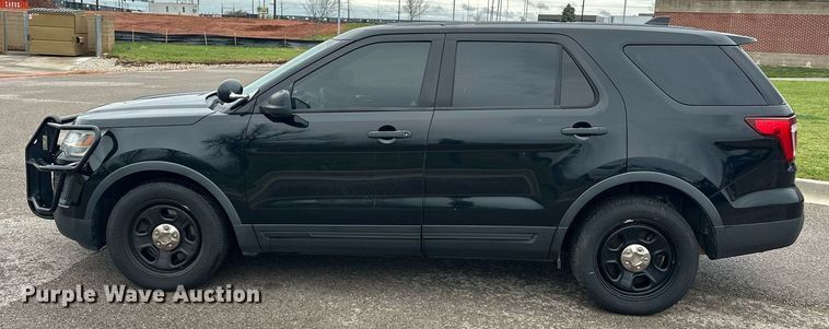 image for item EJ8545 2017 Ford Explorer Police Interceptor SUV
