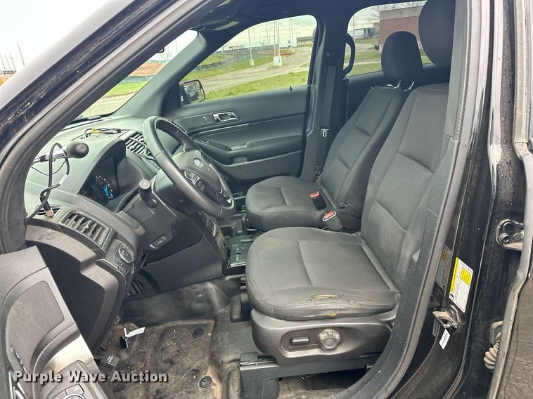image for item EJ8545 2017 Ford Explorer Police Interceptor SUV