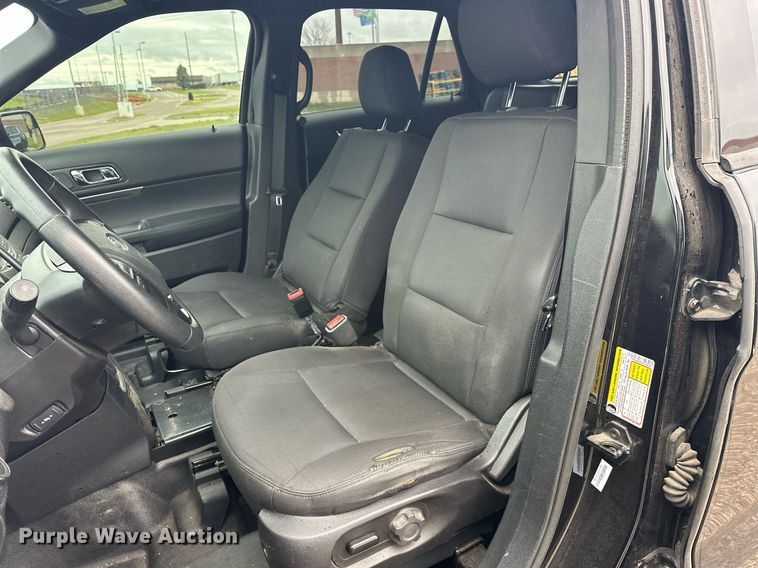 image for item EJ8545 2017 Ford Explorer Police Interceptor SUV