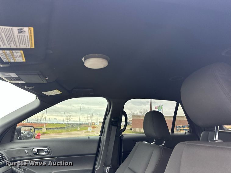 image for item EJ8545 2017 Ford Explorer Police Interceptor SUV