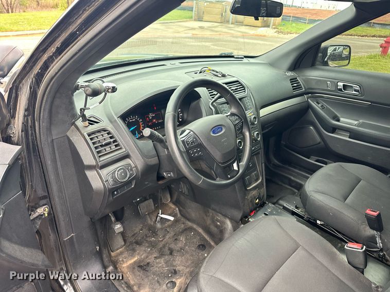 image for item EJ8545 2017 Ford Explorer Police Interceptor SUV