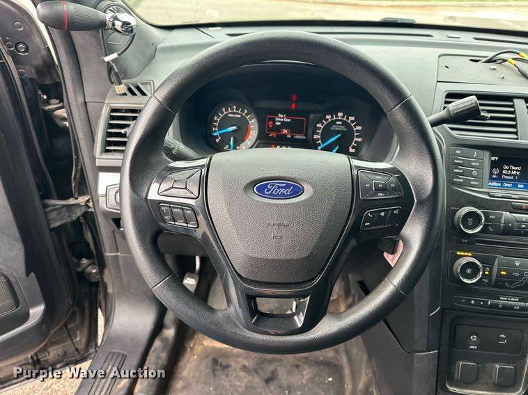 image for item EJ8545 2017 Ford Explorer Police Interceptor SUV