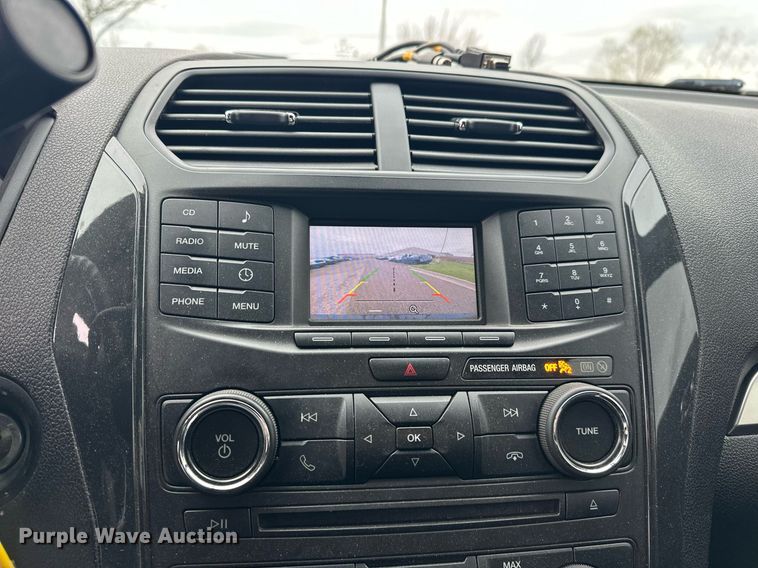 image for item EJ8545 2017 Ford Explorer Police Interceptor SUV