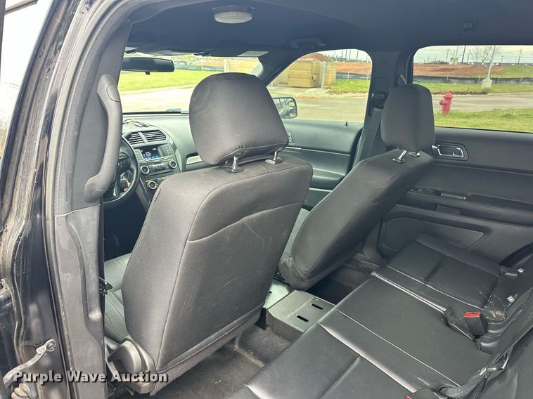 image for item EJ8545 2017 Ford Explorer Police Interceptor SUV