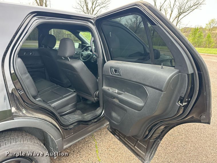 image for item EJ8545 2017 Ford Explorer Police Interceptor SUV