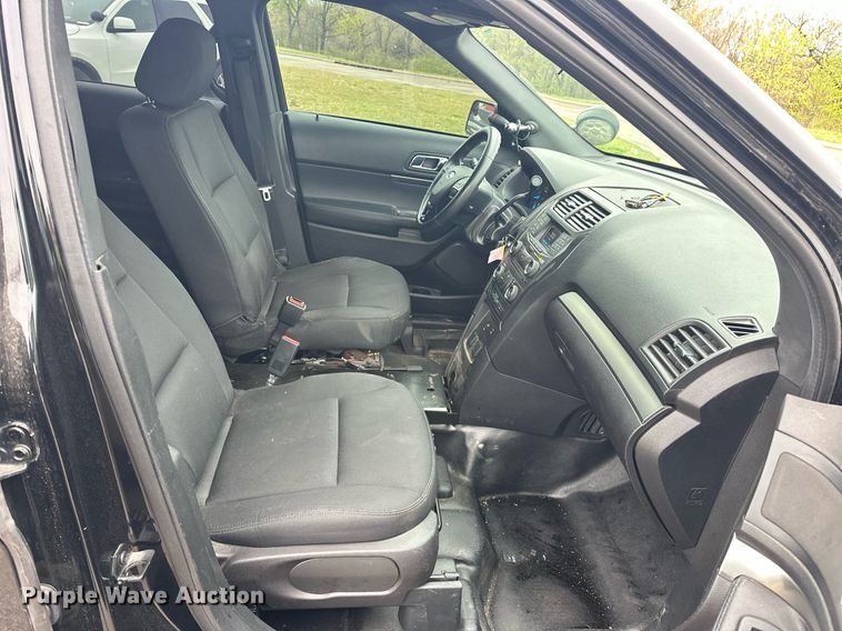 image for item EJ8545 2017 Ford Explorer Police Interceptor SUV