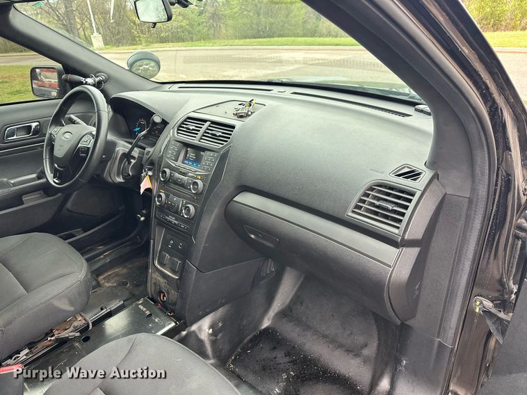 image for item EJ8545 2017 Ford Explorer Police Interceptor SUV