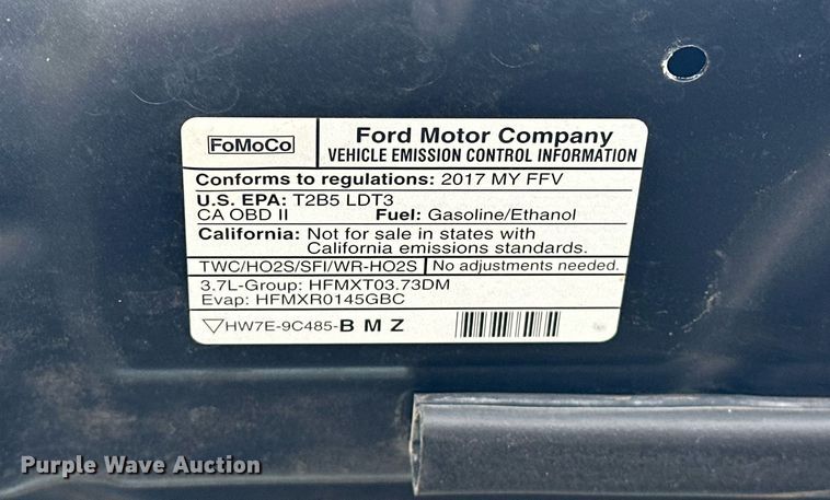 image for item EJ8545 2017 Ford Explorer Police Interceptor SUV