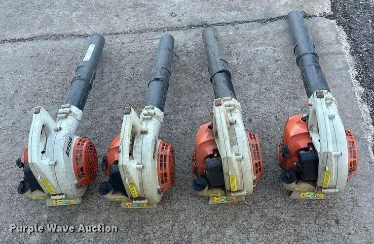 image for item EJ8570 (4) Stihl leaf blowers