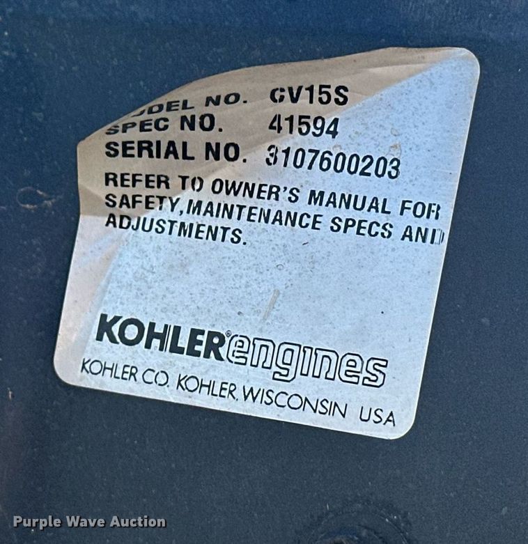 image for item EJ8577 2001 John Deere LT155 lawn mower