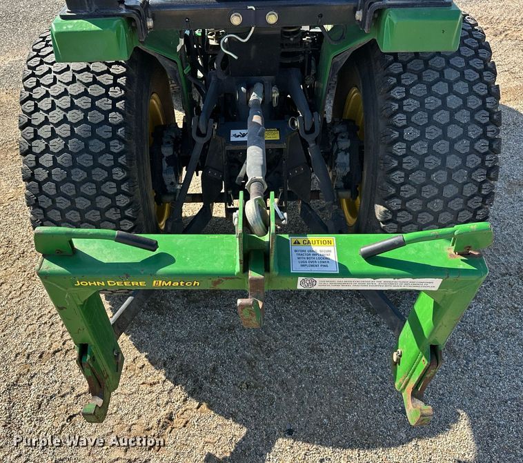 image for item EJ8579 1999 John Deere 4100 MFWD tractor