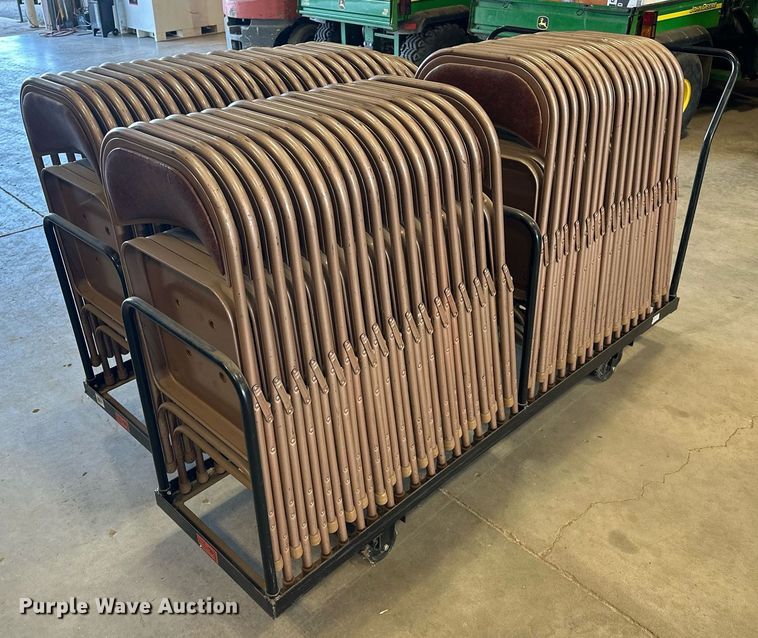 image for item EJ8583 (60) metal folding chairs