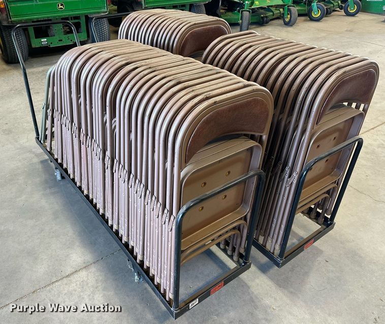 image for item EJ8583 (60) metal folding chairs