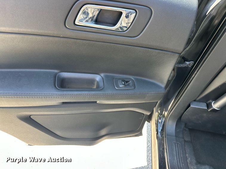 image for item EJ8590 2015 Ford Explorer Police interceptor SUV