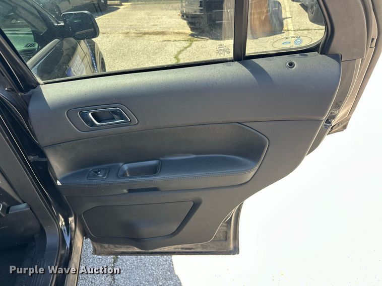 image for item EJ8590 2015 Ford Explorer Police interceptor SUV