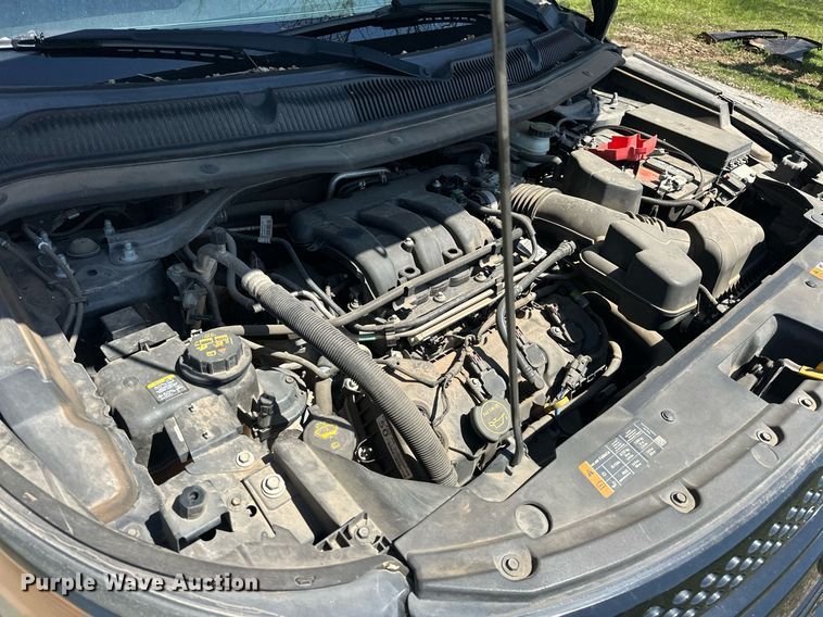 image for item EJ8590 2015 Ford Explorer Police interceptor SUV