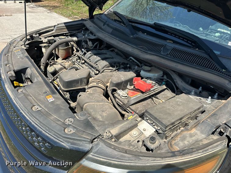 image for item EJ8590 2015 Ford Explorer Police interceptor SUV