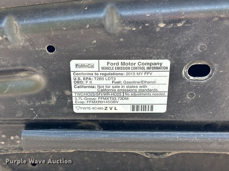 image for item EJ8590 2015 Ford Explorer Police interceptor SUV