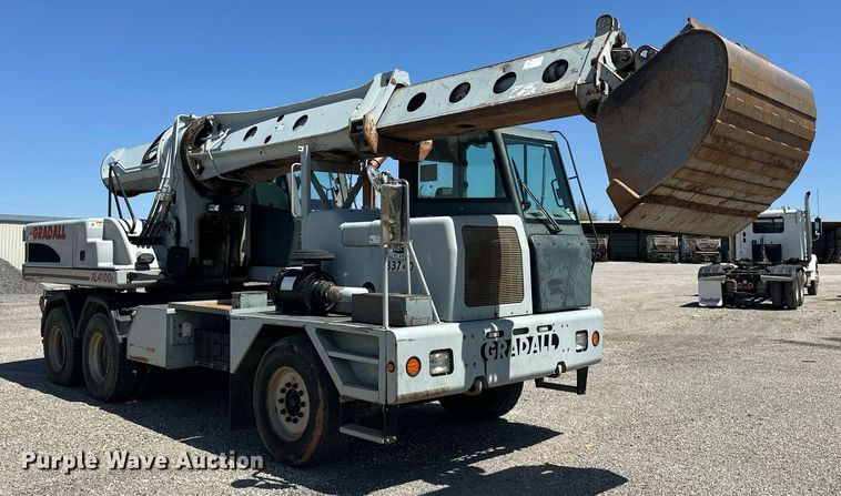 image for item EJ8616 2007 Gradall XL4100 II wheeled excavator