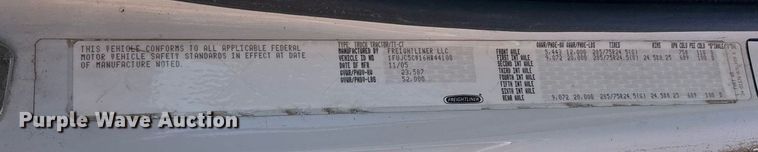 image for item EK0543 2006 Freightliner Business Class M2 semi truck