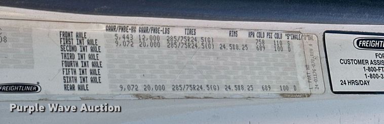 image for item EK0543 2006 Freightliner Business Class M2 semi truck