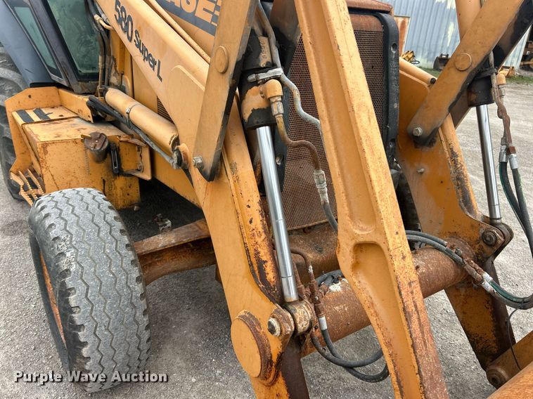 image for item EK2811 1995 Case 580 Super L backhoe