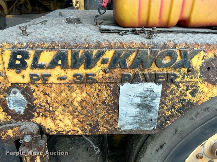 image for item EK2812 Blew-Knox PF-35 paver