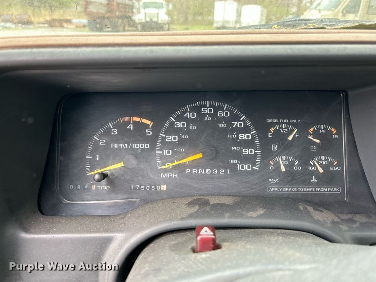 image for item EK2815 1995 Chevrolet Cheyenne 1500 Ext. Cab pickup truck