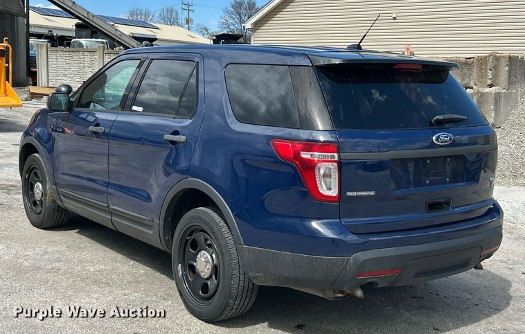 image for item EK2823 2015 Ford Explorer Police Interceptor SUV