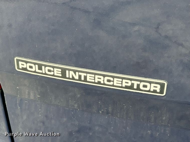 image for item EK2823 2015 Ford Explorer Police Interceptor SUV