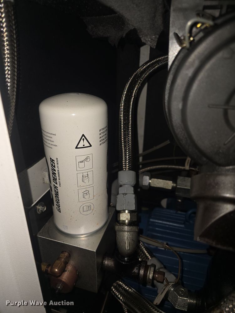 image for item EK5107 2013 Gardner Denver Apex VS air compressor