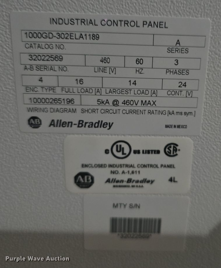 image for item EK5108 2013 Gardner Denver Apex VS air compressor
