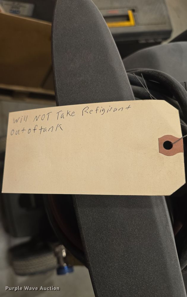 image for item EK5134 (2) Robinair Cooltech 34788 refrigerant recovery recycling machine